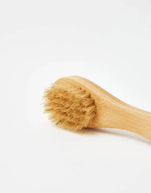 Cepillo Limpiador Facial Madera