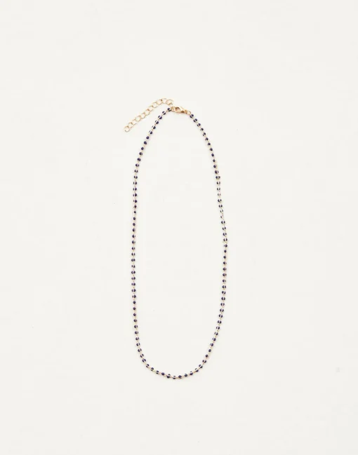 Collar Bolitas Engarzadas