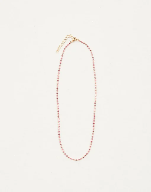 Collar Bolitas Engarzadas