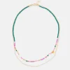 Collar Doble Cadena Beads