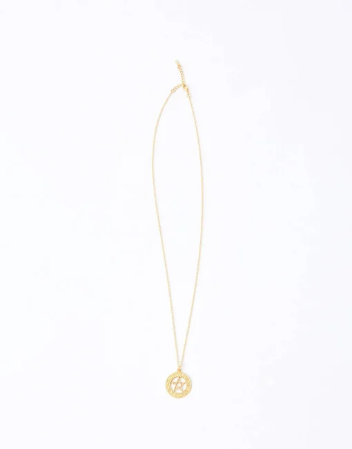 Collar Zodíaco Estrella Baño De Oro