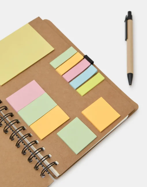 Cuaderno Con Notas Adhesivas