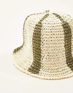 Gorro Bucket Papel Triángulos
