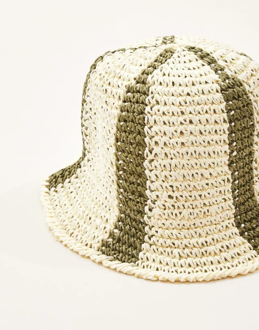 Gorro Bucket Papel Triángulos