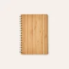 Libreta A5 Tapa Bambú Con Goma