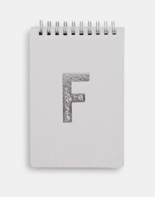 Libreta Abecedario Silver