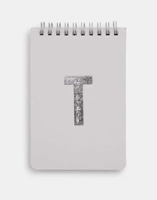 Libreta Abecedario Silver