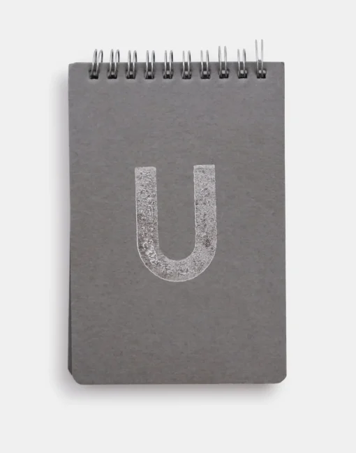 Libreta Abecedario Silver