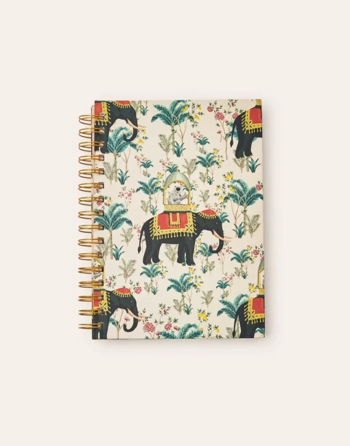 Libreta Espiral Forrada Elephant