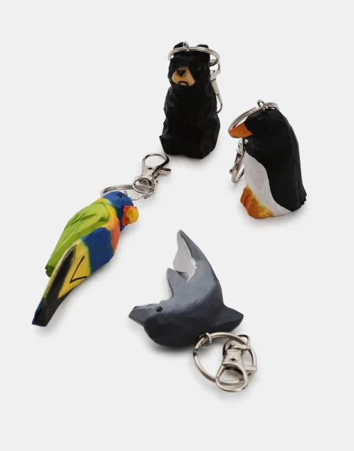 Llavero Animales Madera