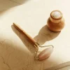 Masajeador Facial Cuarzo Rosa