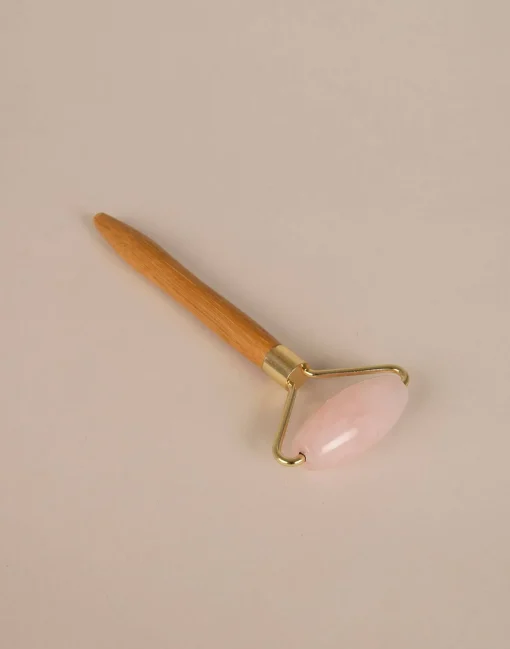 Masajeador Facial Cuarzo Rosa