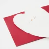 Mini Postal Corazón Papel Reciclado