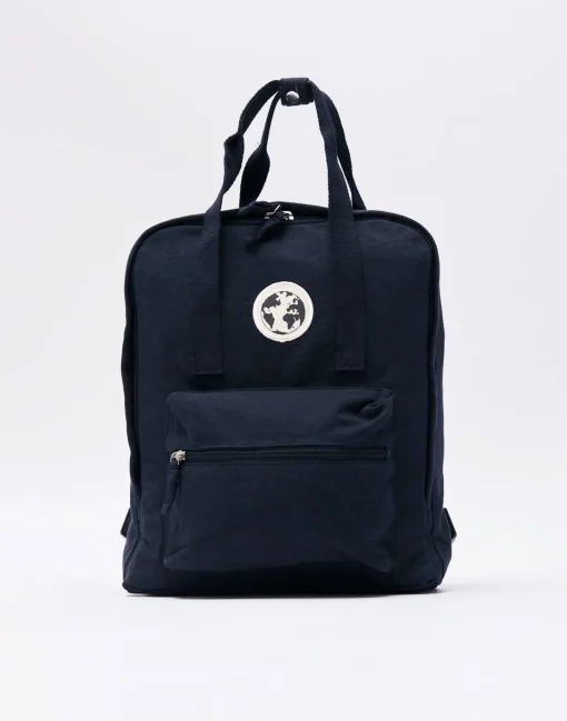 Mochila Cuadrada Canvas Lavado