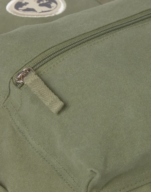 Mochila Cuadrada Canvas Lavado