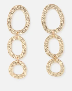 Pendientes Largos Aros Ovalados