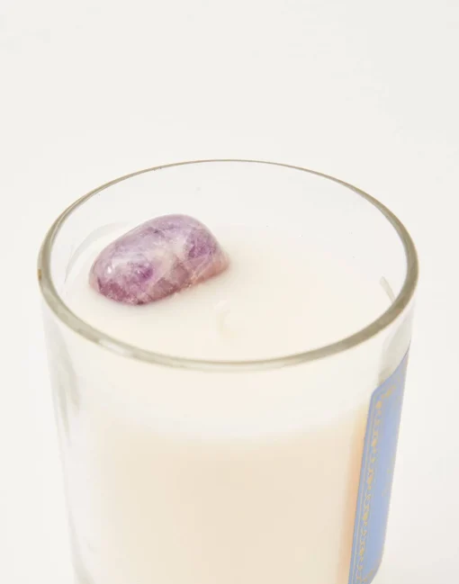 Vela Boho Organics Con Piedra 200gr
