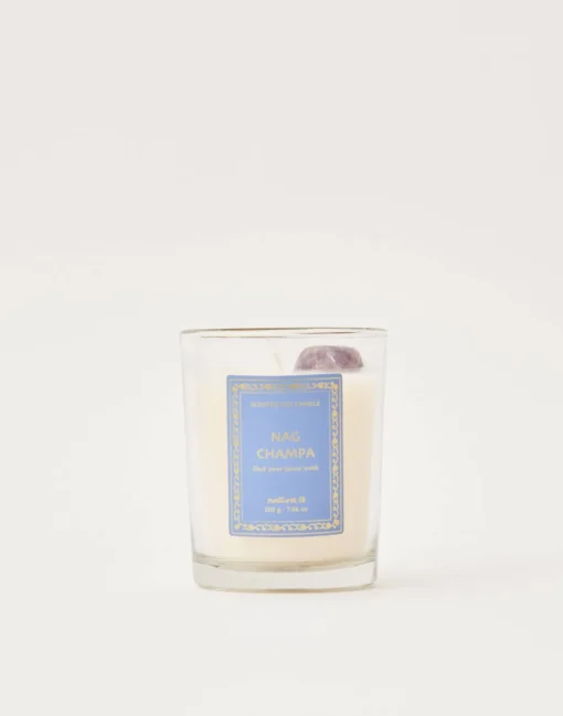 Vela Boho Organics Con Piedra 200gr