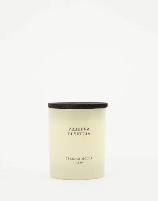 Vela Vaso Premium Con Tapa Cerería Mollá